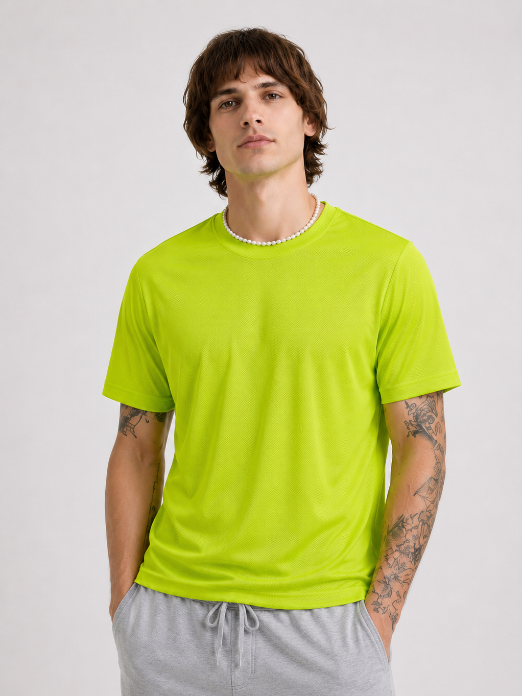 Polera Poliéster Manga Corta