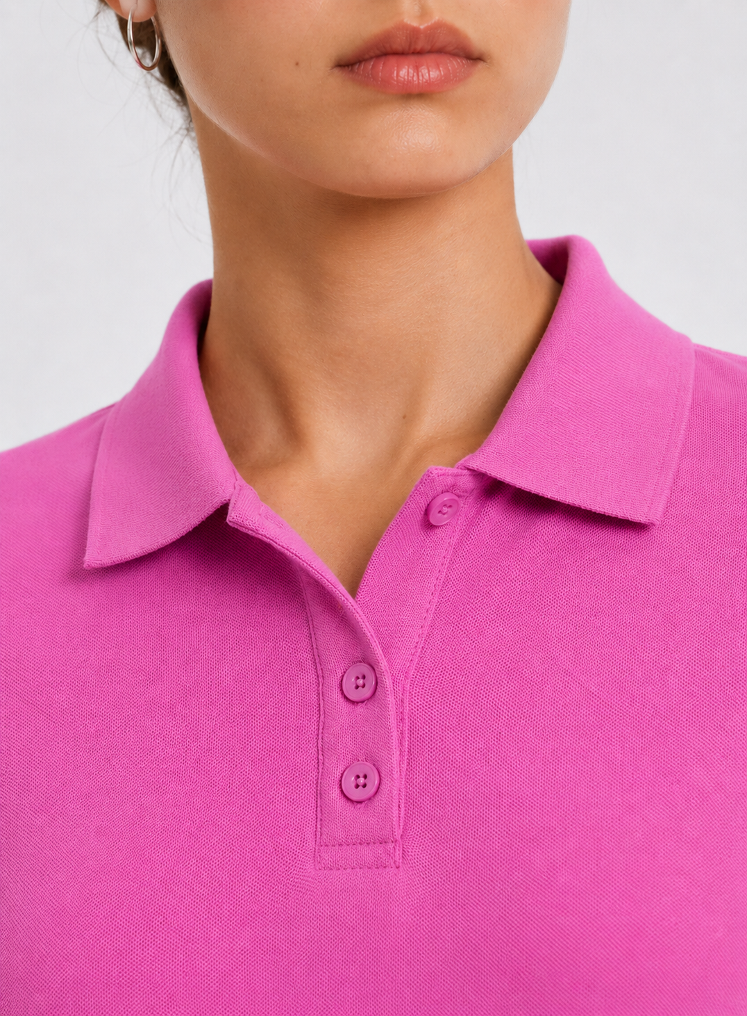 Polera Piqué Manga Corta Mujer - Imagen 3