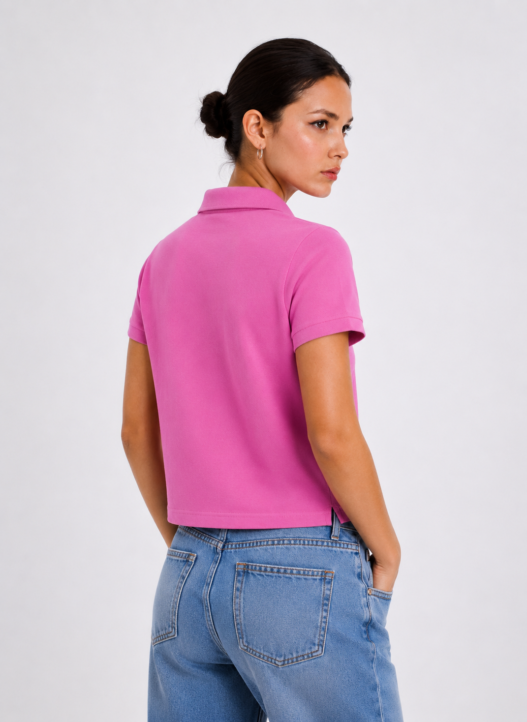 Polera Piqué Manga Corta Mujer - Imagen 2