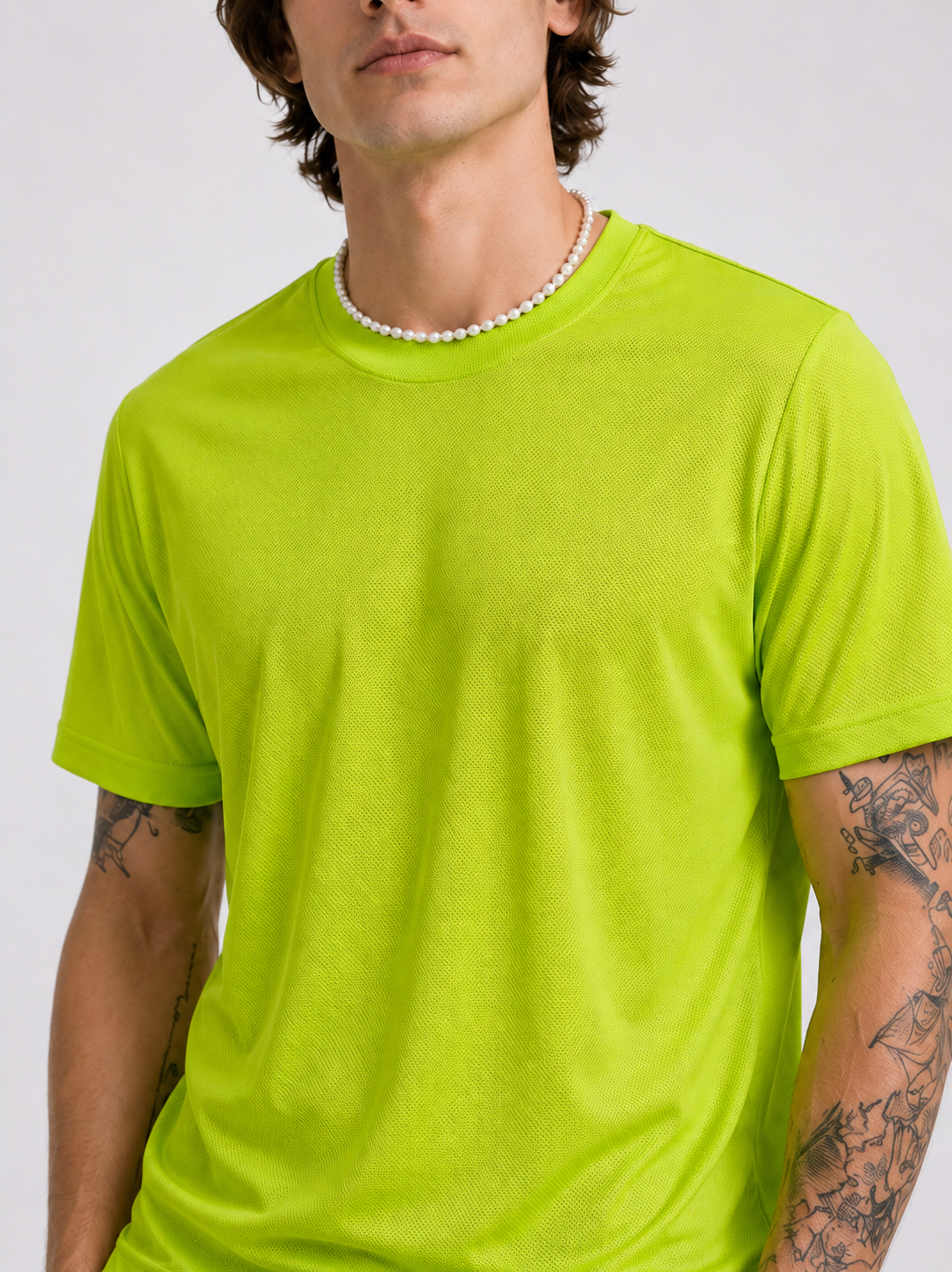 Polera Poliéster Manga Corta - Imagen 3