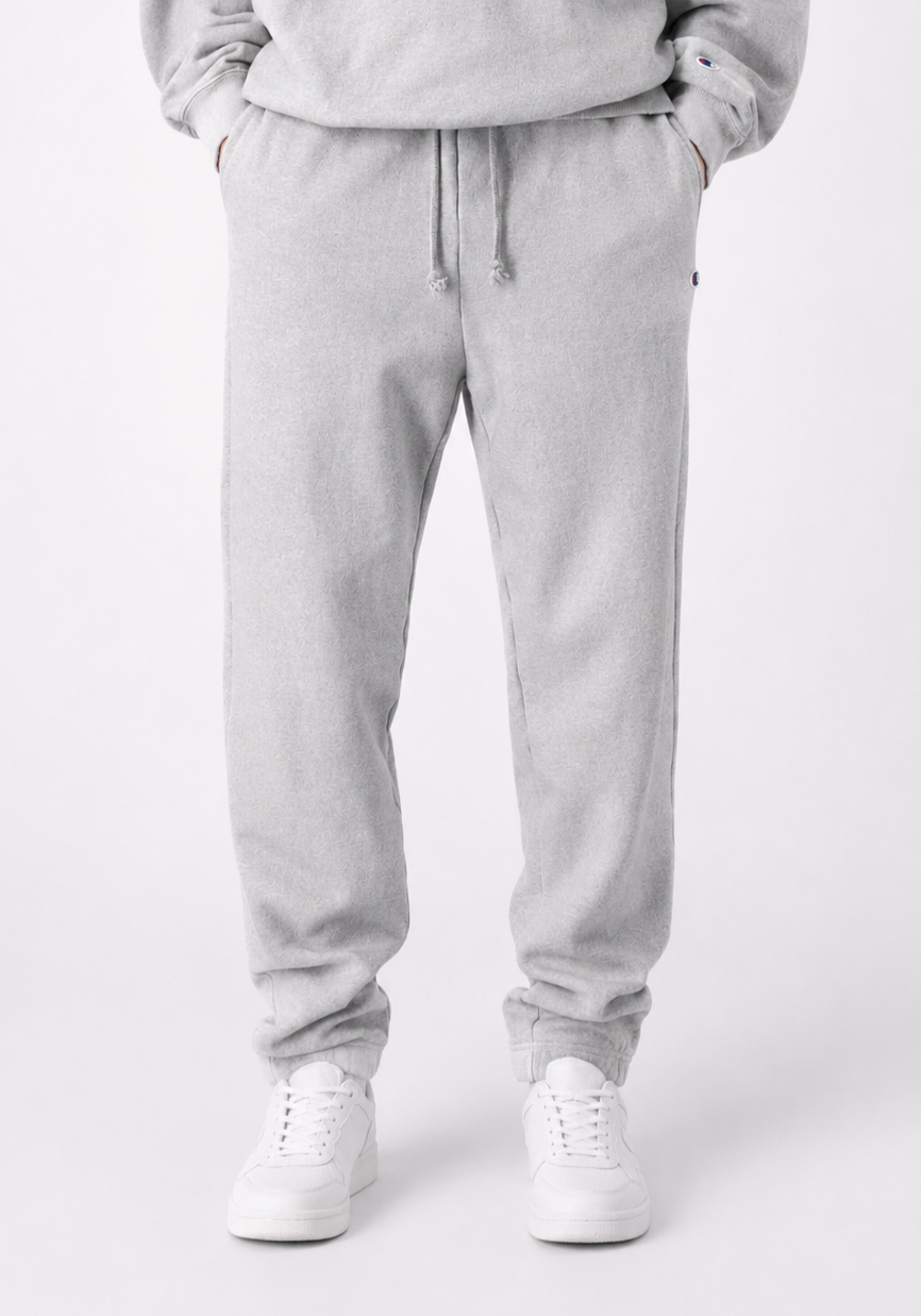 Pantalón buzo jogger gris K8 Urban personalizable para bordado y estampado
